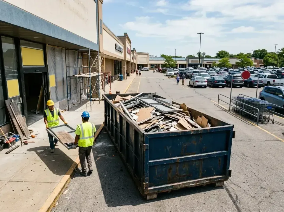 retail-store-renovation-debris-003 — frequently asked questions, Roll-off Dumpster Rentals in Ridgewood, IL